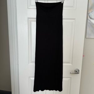 Oboe Black Maxi Dress
